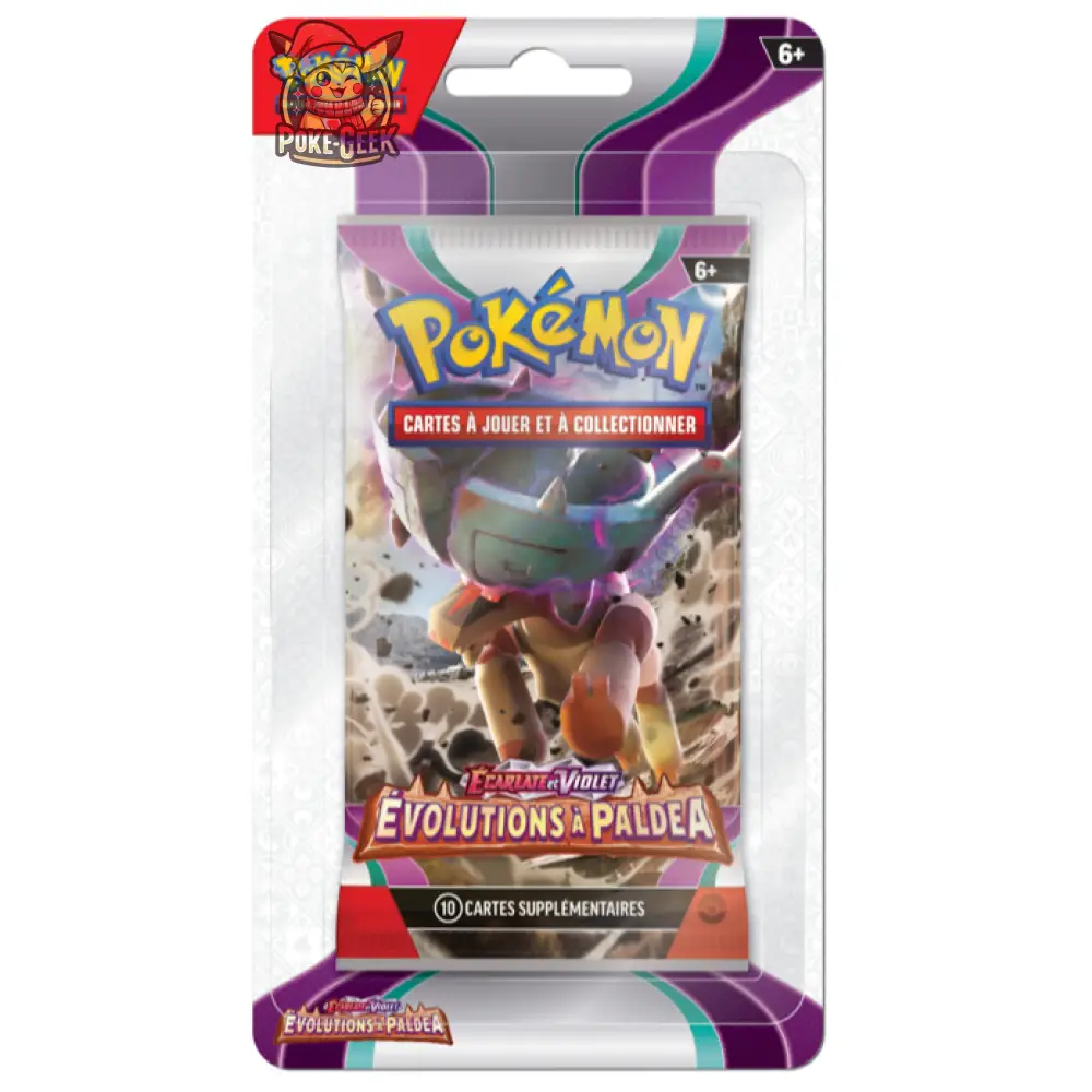 Booster Blister EV02 - Évolutions à Paldea (1 Booster aléatoire) - FR