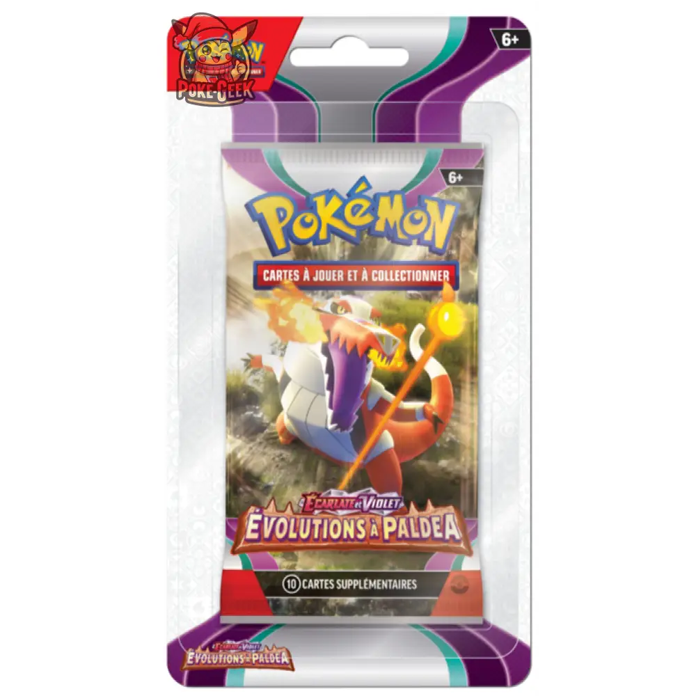 Booster Blister EV02 - Évolutions à Paldea (1 Booster aléatoire) - FR