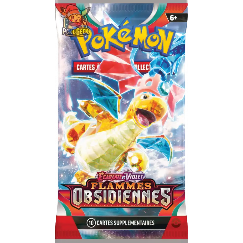 Booster Blister EV03 - FLAMMES OBSIDIENNES (1 Booster aléatoire) - FR