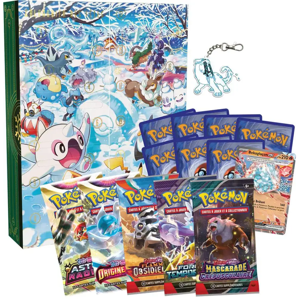 Calendrier de l’Avent Pokémon 2024 - FR