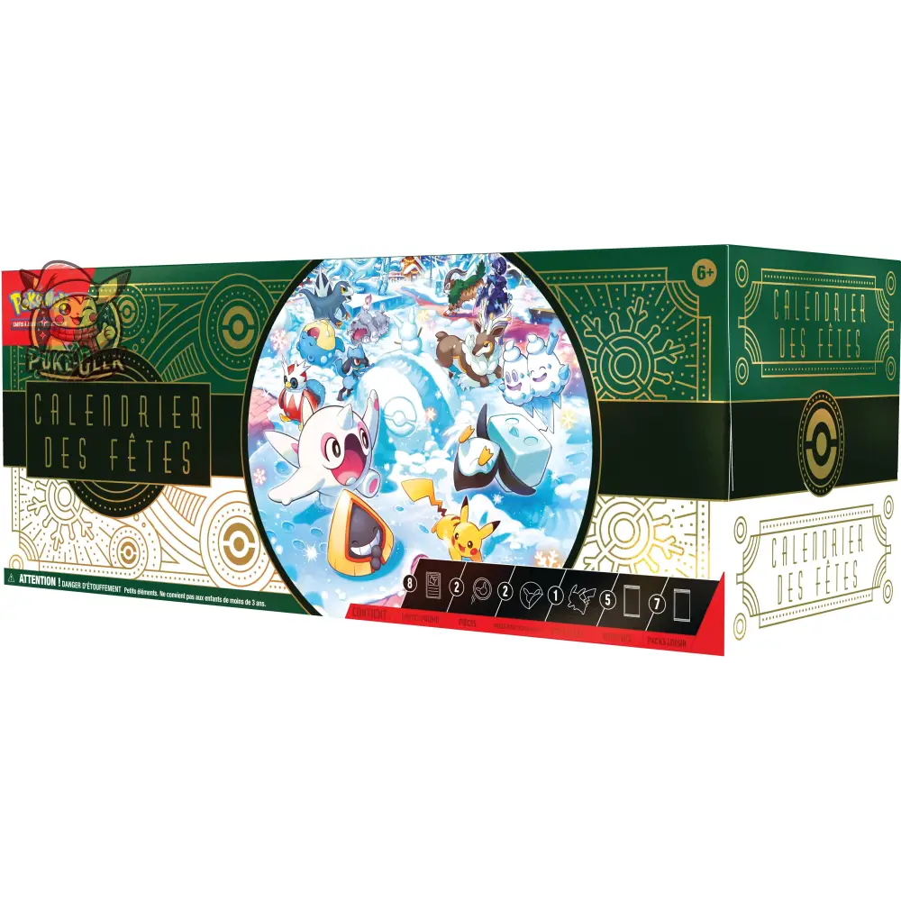 Calendrier de l’Avent Pokémon 2024 - FR