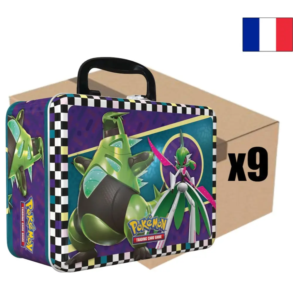 Carton de 9 Coffres de Collection / Valisettes - Été 2024 : C'est la Rentrée FR