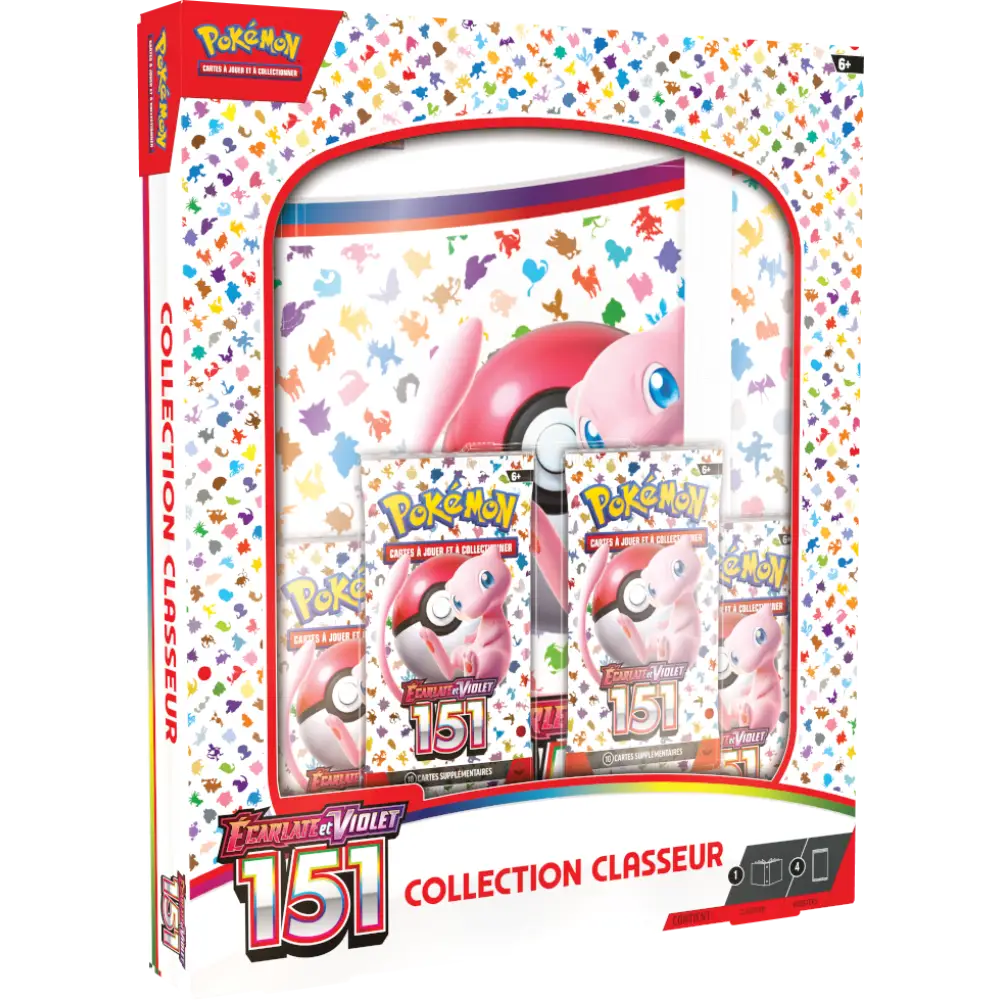 Coffret Collection classeur Écarlate et Violet 151 - FR