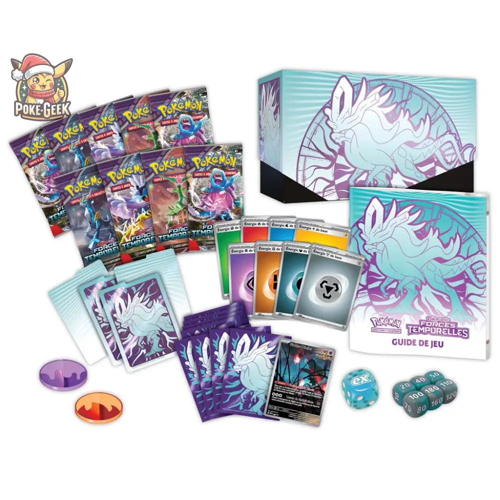 Coffret Dresseur d'élite Écarlate et Violet - Forces Temporelles Serpente-Eau - FR