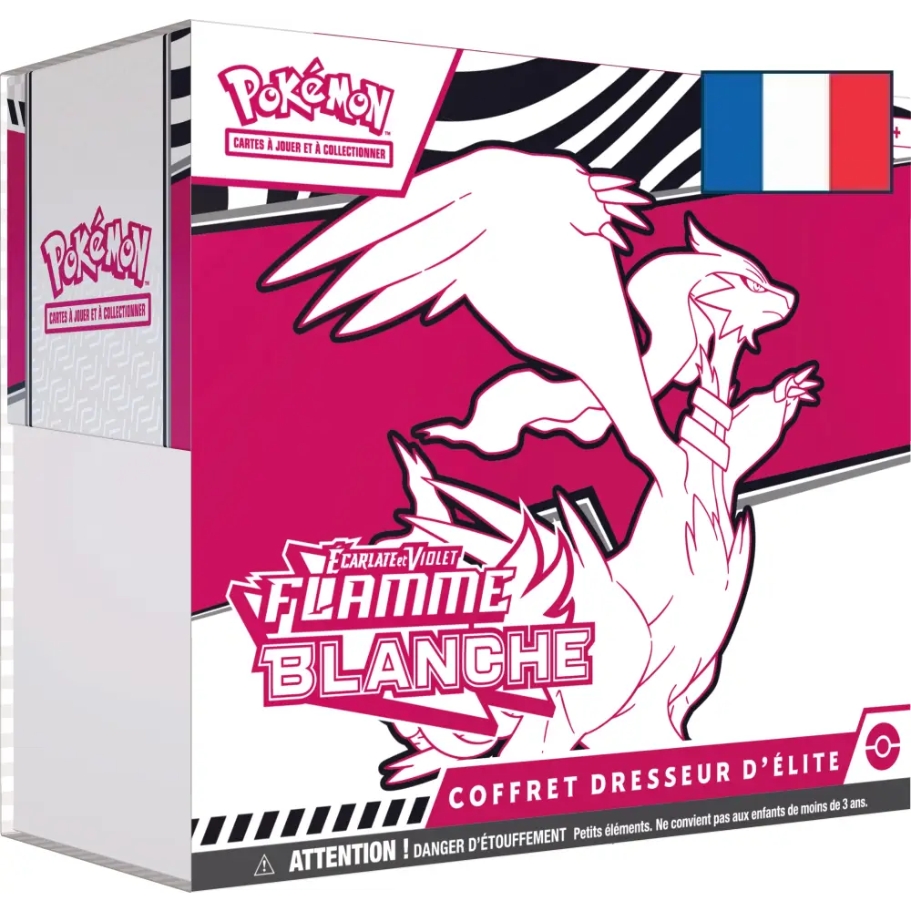Coffret Dresseur d'Élite Écarlate & Violet : Foudre Noire / Flamme Blanche – FR