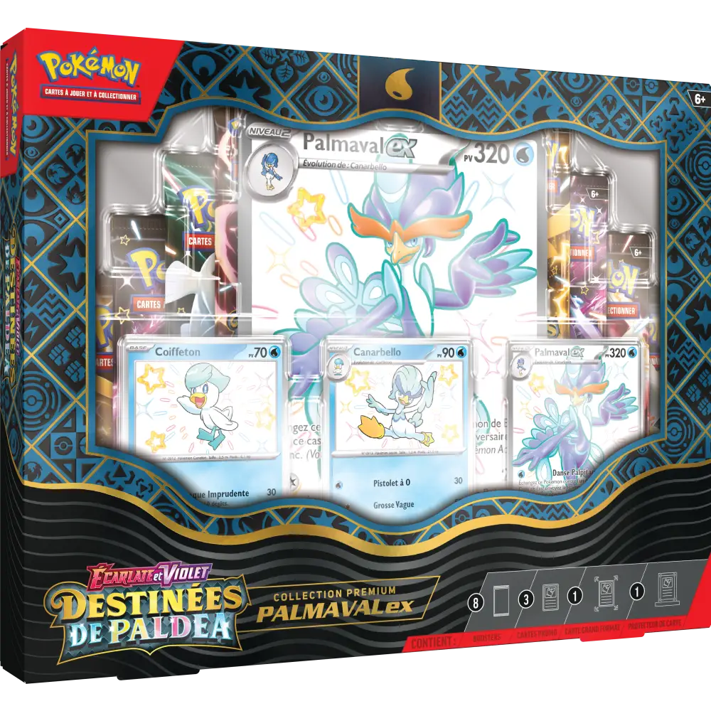 Coffret - ÉCARLATE ET VIOLET - COLLECTION PREMIUM DESTINÉES DE PALDEA - Palmaval-ex - FR