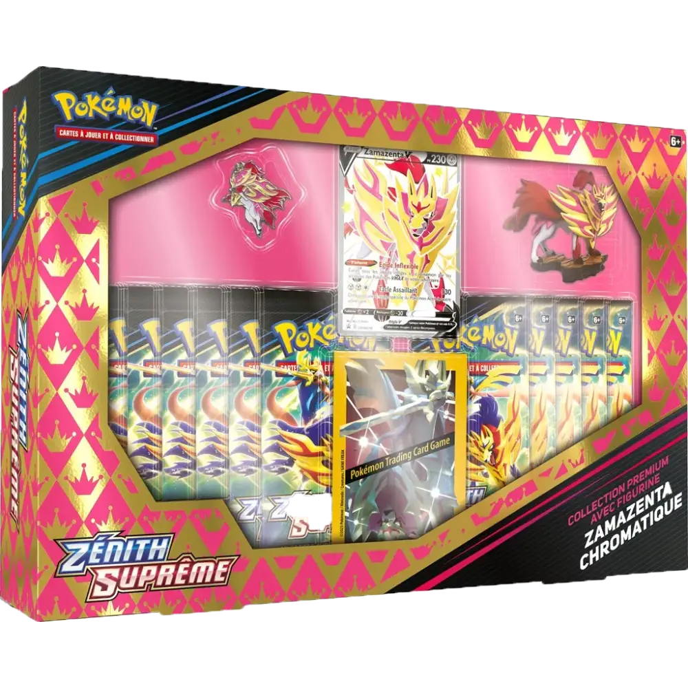 Coffret Zamazenta Chromatique Zénith Suprême Pokémon FR