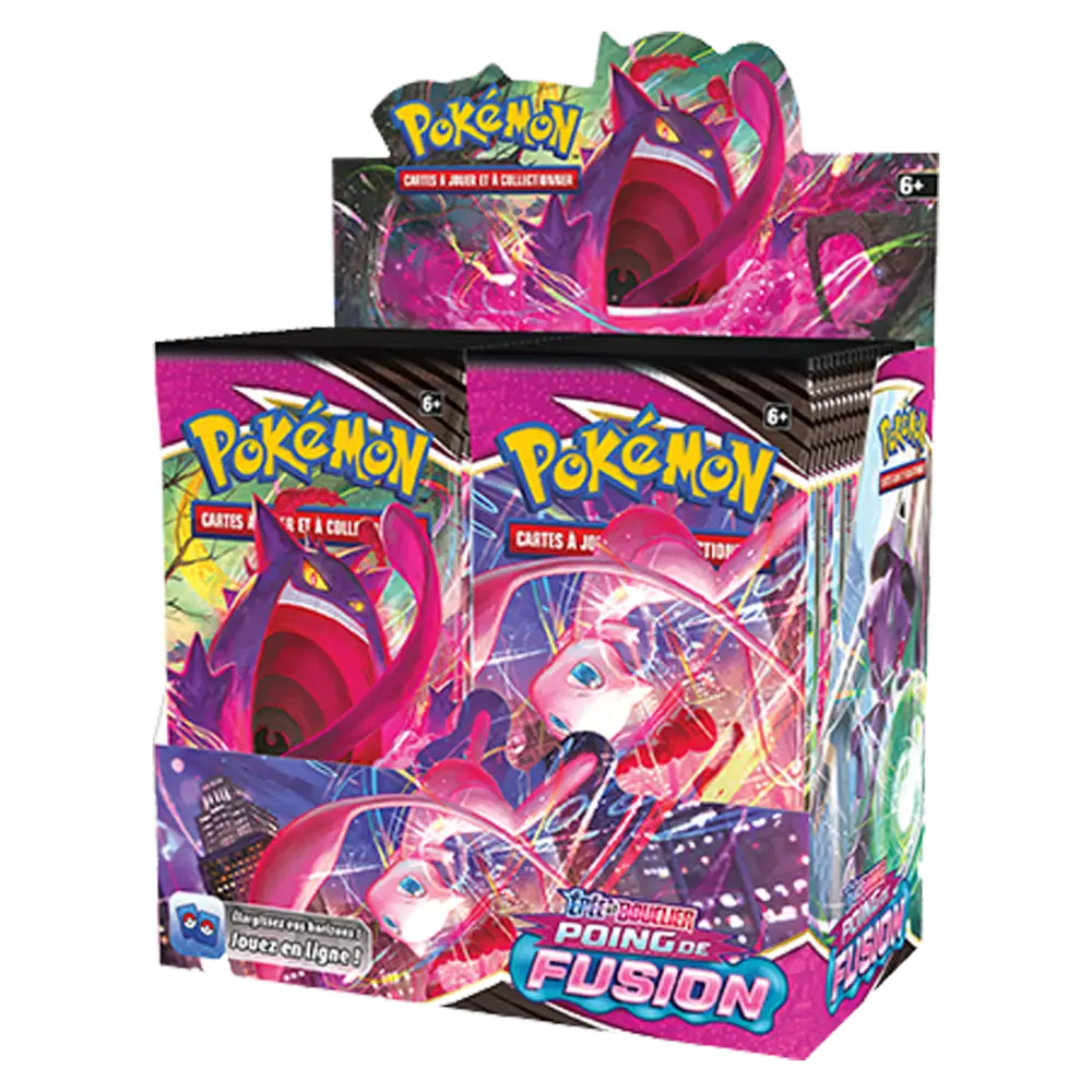 DISPLAY DE 36 BOOSTERS POKÉMON POING DE FUSION EB 8 - FR