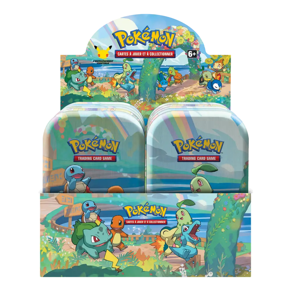 DISPLAY MINI TIN POKÉMON CÉLÉBRATIONS - FR