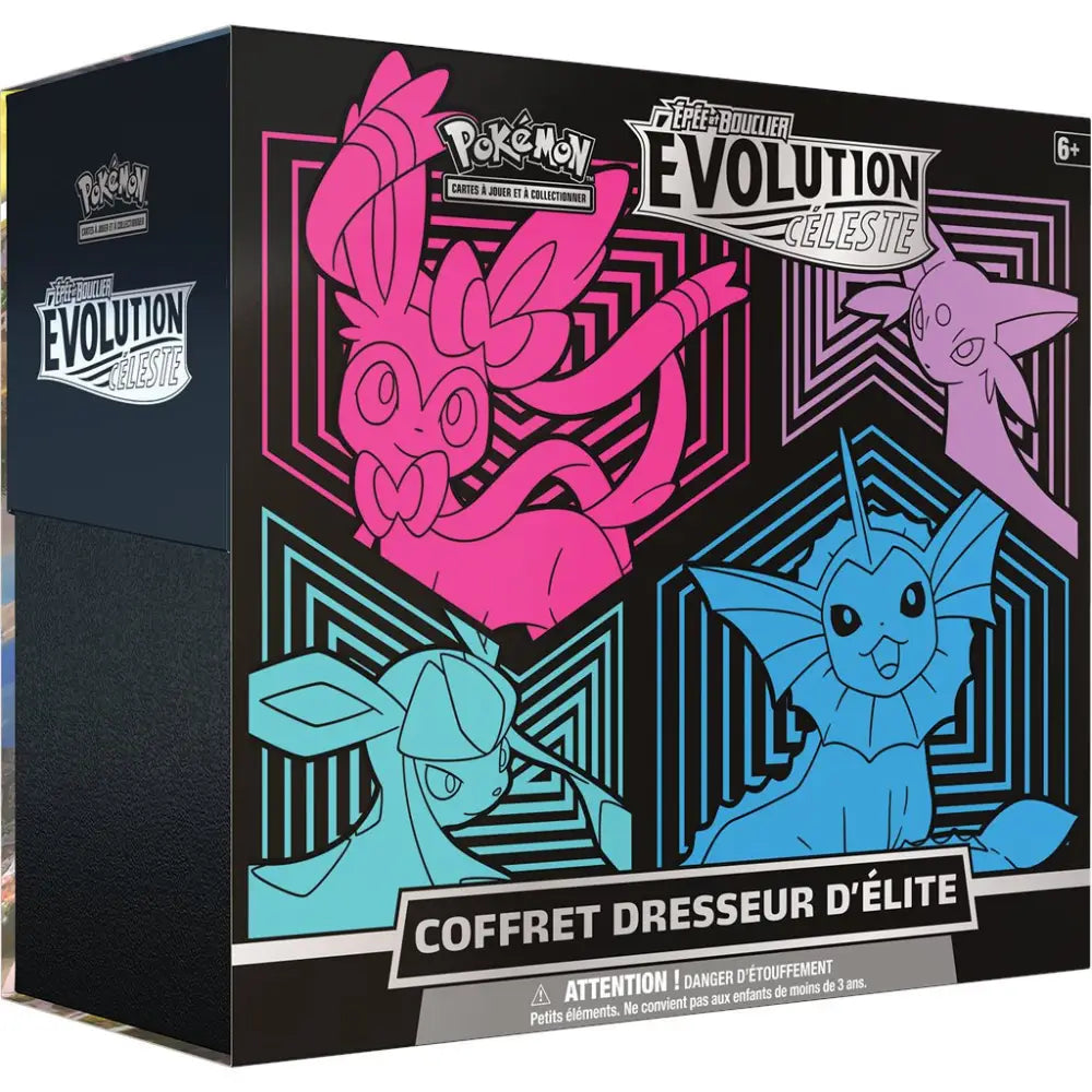 ETB évolution céleste – Coffret Dresseur Elite Nymphali