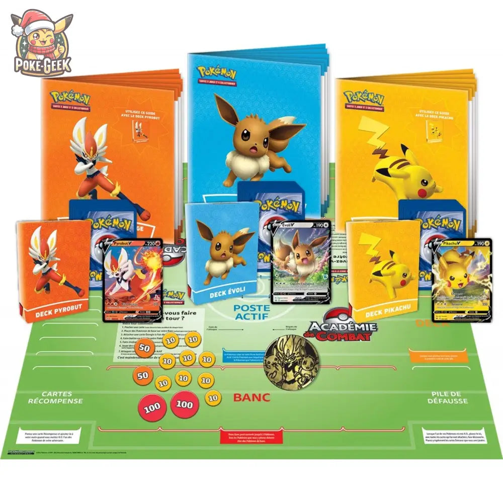 Pokémon - Coffret - Académie de Combat 2 - 2022 - FR