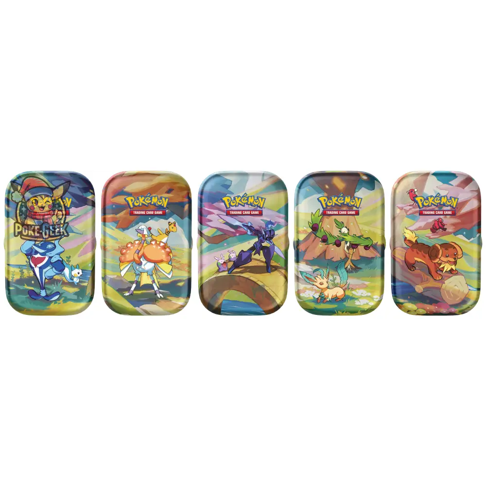 Pokémon - Display de 10 Mini Tin Juin 2024 : Magnifique Paldea - FR