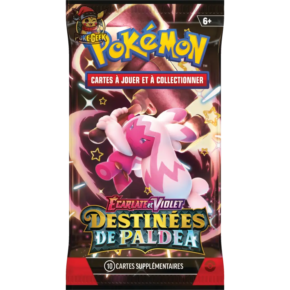POKÉMON - ÉCARLATE ET VIOLET - DESTINÉES DE PALDEA - Bundle 6 Boosters