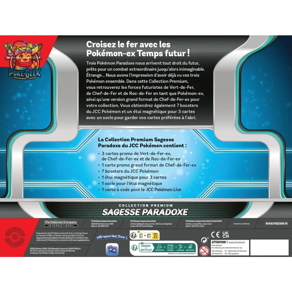Pokémon JCC - Collection Premium Sagesse Paradoxe - FR