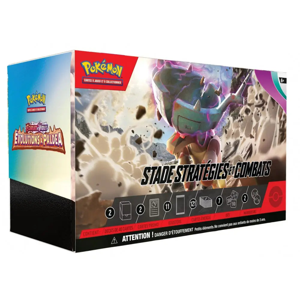 Stade Stratégies et Combats Evolutions à Paldea 11 Boosters EV02 FR