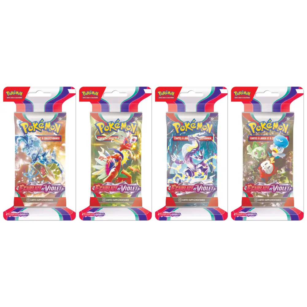 Booster Blister EV01 - Écarlate et Violet - (1 Booster aléatoire) - FR