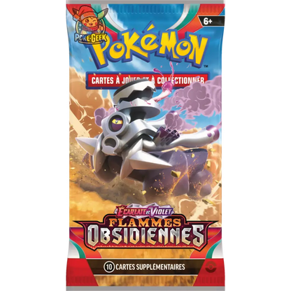 Booster Blister EV03 - FLAMMES OBSIDIENNES (1 Booster aléatoire) - FR