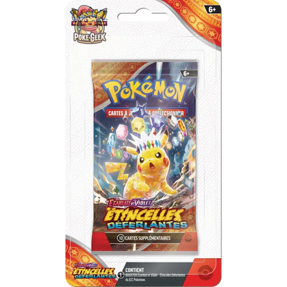 Booster blister Pokémon Étincelles Déferlantes EV 8 (Modèle aléatoire) FR