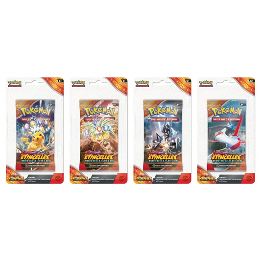 Booster blister Pokémon Étincelles Déferlantes EV 8 (Modèle aléatoire) FR