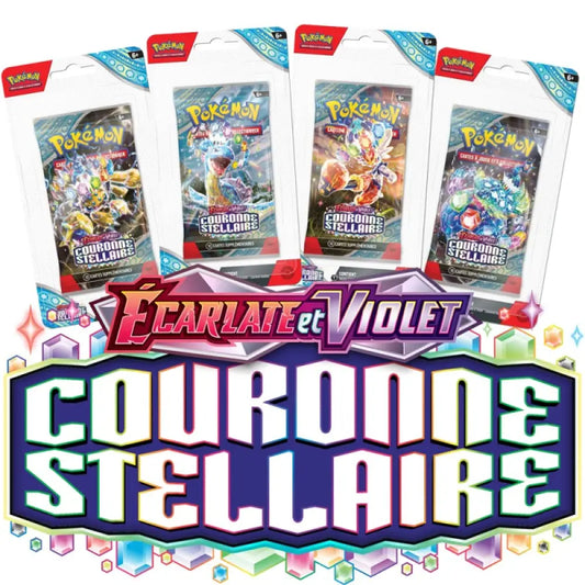 Boosters Blisters Pokémon Couronne Stellaire – EV 7 FR