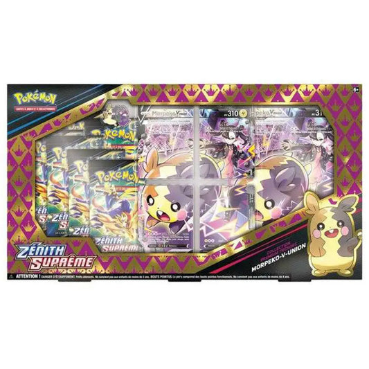 Coffret 7 Boosters Zénith Suprême avec Morpeko V-UNION - FR