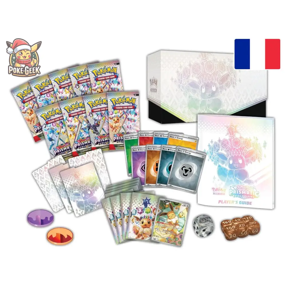 Coffret Dresseur d'Élite - Écarlate et Violet 08.5 - Évolutions Prismatiques FR