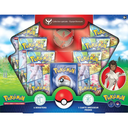 Coffret Dresseur Équipe Bravoure Pokémon GO FR