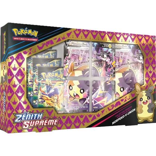 Coffret Morpeko V Union Zénith Suprême Pokémon FR