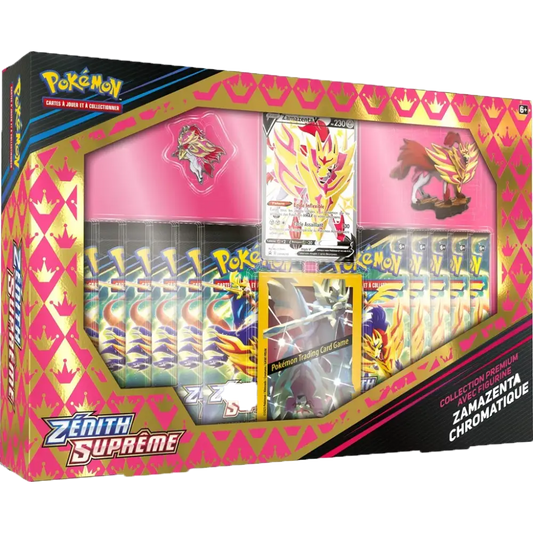Coffret Zamazenta Chromatique Zénith Suprême Pokémon FR