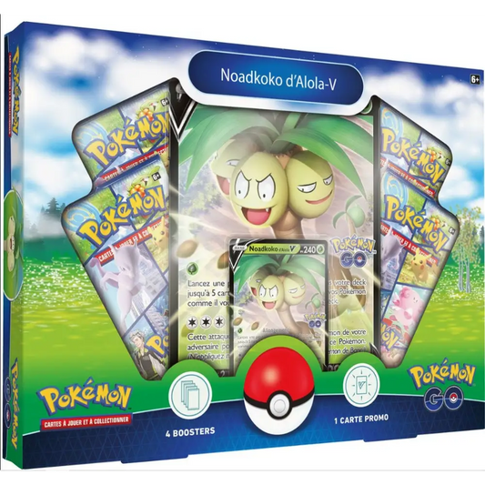 COLLECTION POKEMON GO - NOADKOKO D'ALOLA 10.5 - FRANCAIS