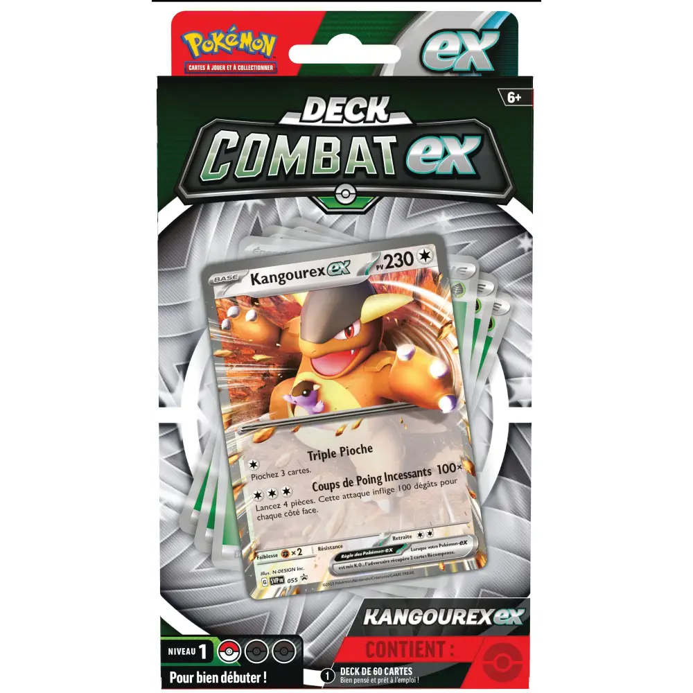Deck combat EX - Kangourex ou Amphinobi EX FR