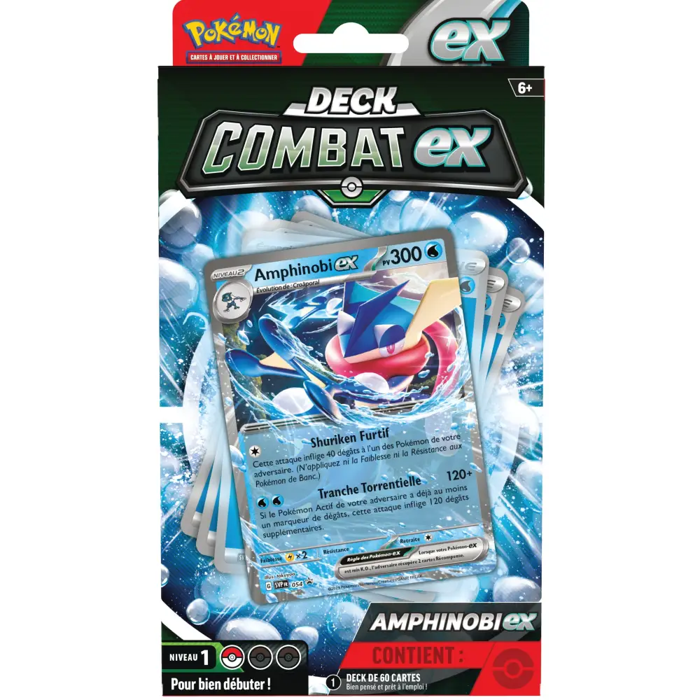 Deck combat EX - Kangourex ou Amphinobi EX FR