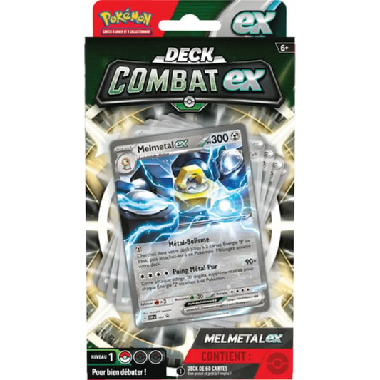 Deck Combat-ex Pokémon : Melmetal-ex - FR