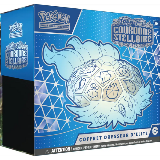 ETB Pokémon Couronne Stellaire EV 7 – Coffret Dresseur D’Élite