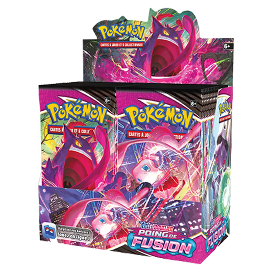DISPLAY DE 36 BOOSTERS POKÉMON POING DE FUSION EB 8 - FR