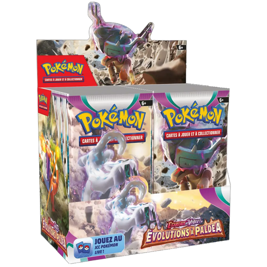 Display Evolutions à Paldea Pokémon EV02 FR