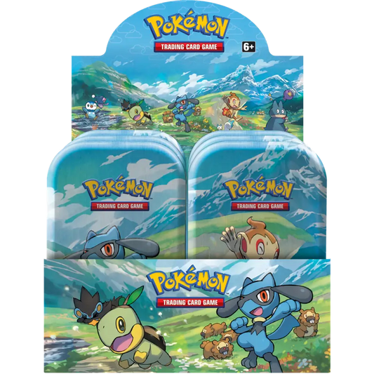 Display Mini Tin Box Avril 2022 Pokémon FR