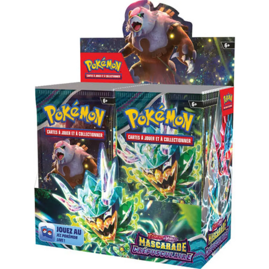 Display Pokémon Ecarlate Et Violet Mascarade Crépusculaire EV6 - FR