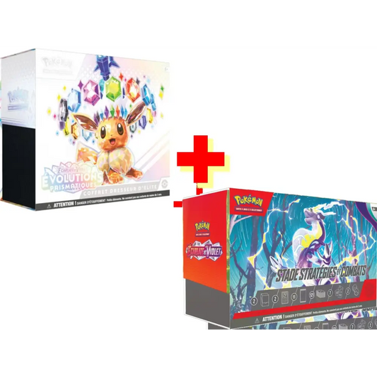 Pack ETB 08.5 FR + Stade Stratégies et Combats Evolutions à Paldea FR