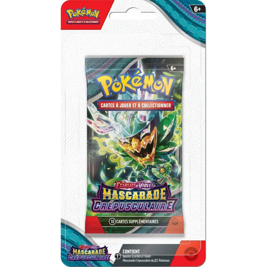 Pokémon - Booster Écarlate et Violet 06 : Mascarade Crépusculaire (Sous Blister) FR