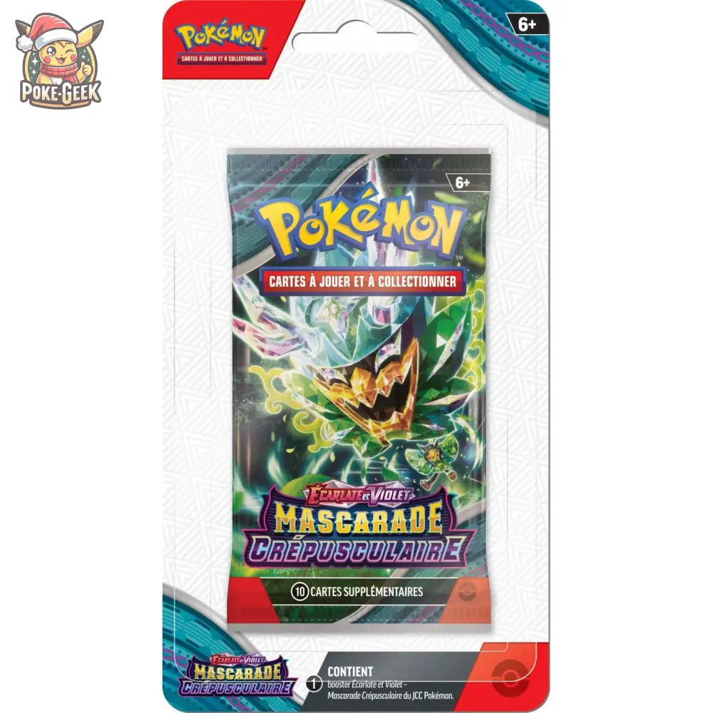 Pokémon - Carton de 36 Boosters sous Blister EV06 : Mascarade Crépusculaire FR