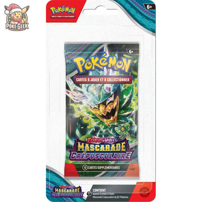 Pokémon - Carton de 36 Boosters sous Blister EV06 : Mascarade Crépusculaire FR