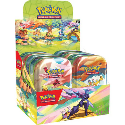 Pokémon - Display de 10 Mini Tin Juin 2024 : Magnifique Paldea - FR
