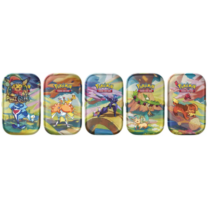 Pokémon - Display de 10 Mini Tin Juin 2024 : Magnifique Paldea - FR