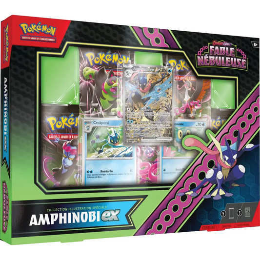 Pokémon  - Écarlate et Violet - Coffret Amphinobi EX Special Collection EV6.5 - FR
