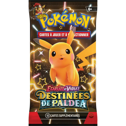 POKÉMON - ÉCARLATE ET VIOLET - DESTINÉES DE PALDEA - Bundle 6 Boosters