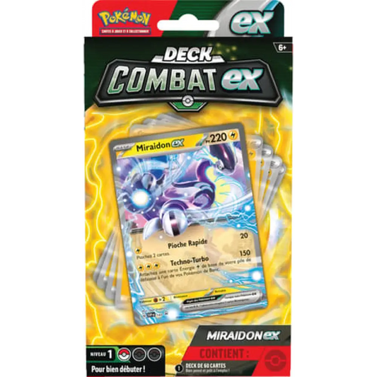 POKÉMON JCC - DECK COMBAT MIRAIDON-EX - FR