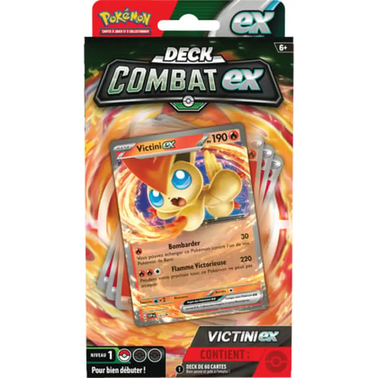 POKÉMON JCC - DECK COMBAT VICTINI-EX - FR