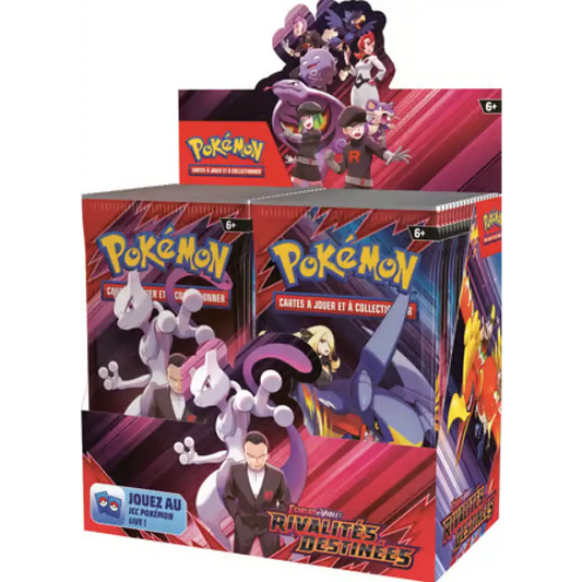 Pokémon JCC - Écarlate et Violet EV10 Rivalités Destinées - Display de 36 Boosters - FR 🚩 1 PAR PERSONNE/ADRESSE  🚩