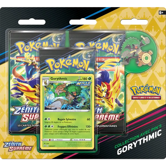 TRIPACK PIN'S GORYTHMIC ZENITH SUPREME EB12.5 FR